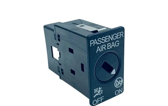 Passenger airbag on/off switch