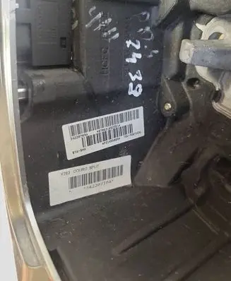 Volvo S60 Steering wheel 34220709A 31455089