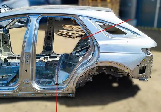 Genesis GV70 Rear quarter panel