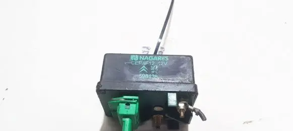 Peugeot 607 Glow plug pre-heat relay 598138