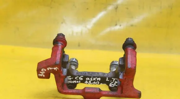 Audi A6 S6 C6 4F Brake caliper pad carrier rear 