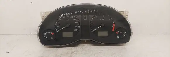 Volkswagen Sharan Speedometer (instrument cluster) 7M0920822P 95VW10849YN VMYF1007949