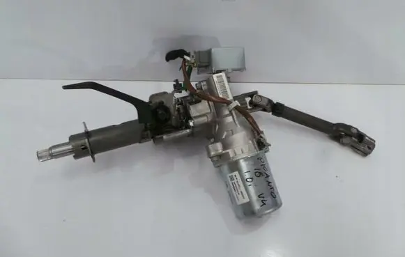 Steering wheel axle set