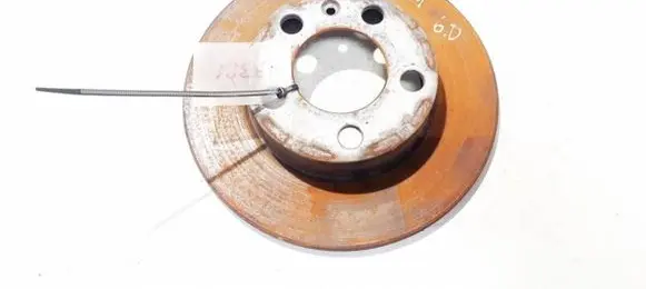 Skoda Fabia Mk2 (5J) Rear brake disc neventiliuojamas