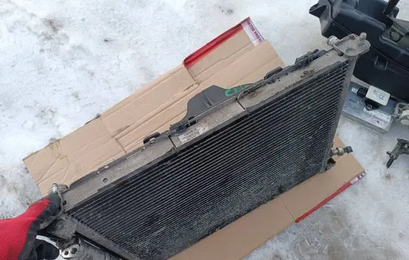 Renault Clio III Coolant radiator 8200221498