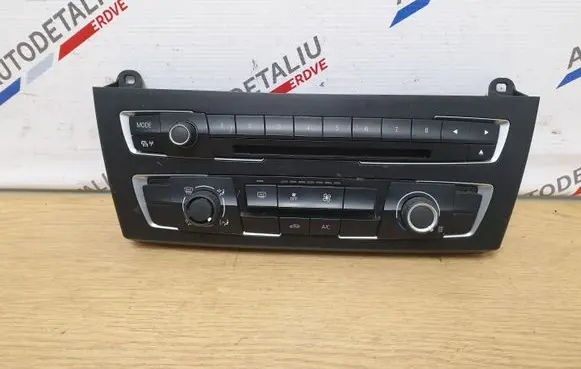 BMW 1 F20 F21 Climate control unit 9207197 64119207197