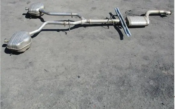 Mercedes-Benz GLK (X204) Muffler/silencer 