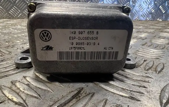 Volkswagen Touran I ESP acceleration yaw rate sensor 1K0907655B