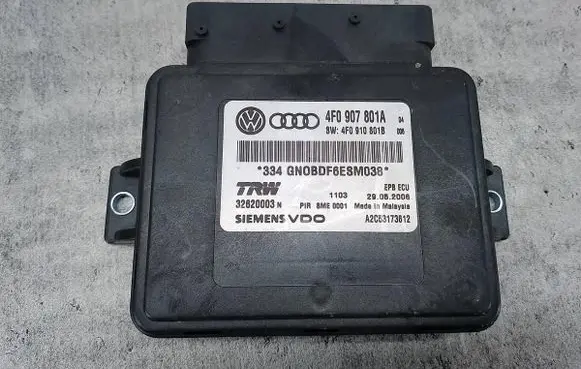 Audi A6 S6 C6 4F Hand brake control module 4F0907801A