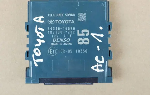 Toyota Corolla E210 E21 Parking PDC control unit/module 8934016070