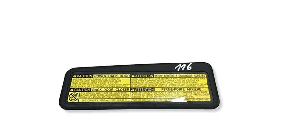 Lexus RX 450H Other rear door trim element 6478548010