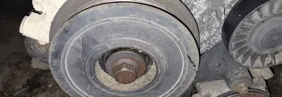 Opel Astra G Crankshaft pulley
