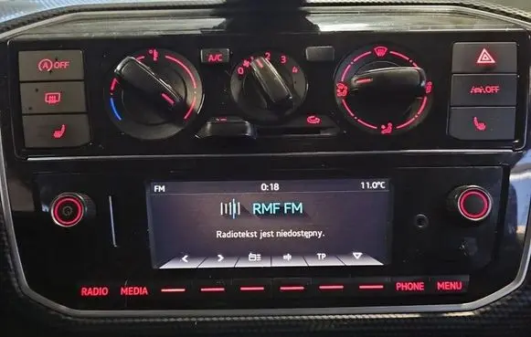 Volkswagen Up Radio/CD/DVD/GPS head unit 1S0035871 IMPRK1542653