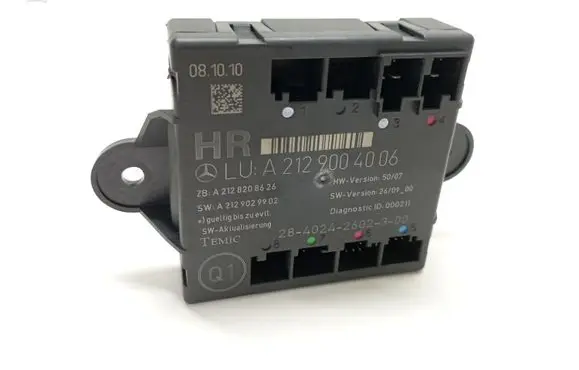 Mercedes-Benz C W204 Door control unit/module A2129004006 A2128208626 A2129029902