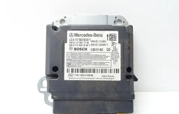 Mercedes-Benz A W176 Airbag control unit/module A1179005800