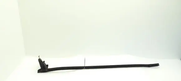 Front door glass trim molding