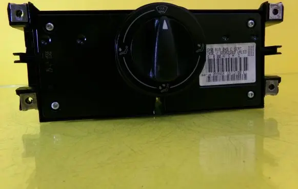 Interior fan control switch