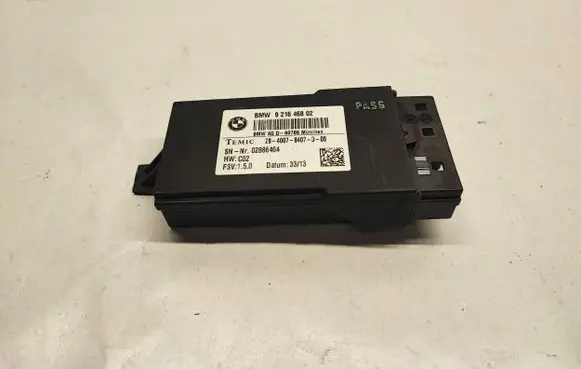 BMW 7 F01 F02 F03 F04 Seat control module 9216468 921646802