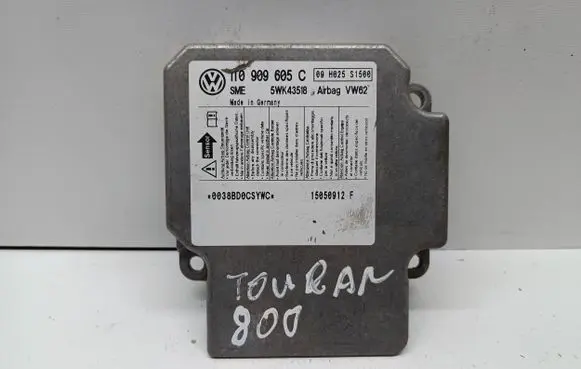 Volkswagen Touran I Airbag control unit/module 1T0909605C 5WK43518 09H025S1500