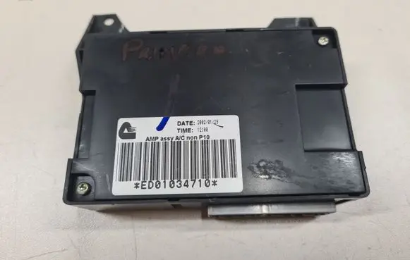 Nissan Primera Air conditioning/heating control unit ED01034710