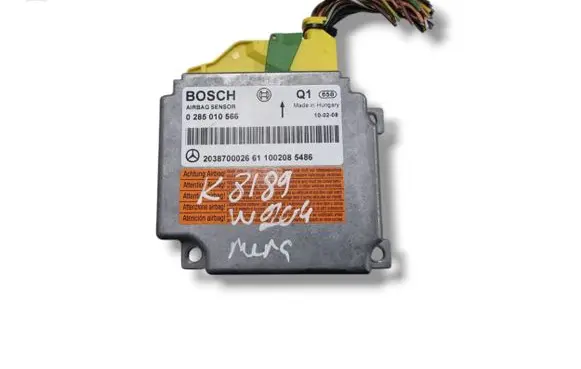 Mercedes-Benz CLC CL203 Airbag control unit/module 0285010566 2038700026