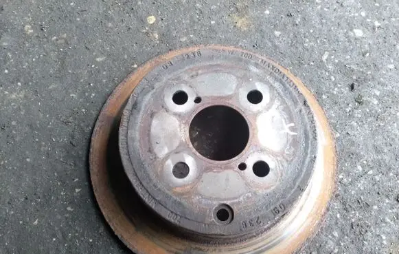 Toyota Corolla E120 E130 Rear brake disc
