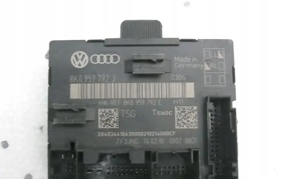 Audi A4 S4 B8 8K Door control unit/module 8K0959792J