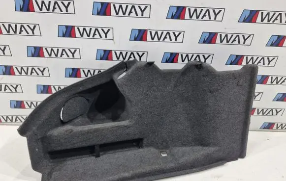 BMW 6 E63 E64 Trunk/boot side trim panel 6977035
