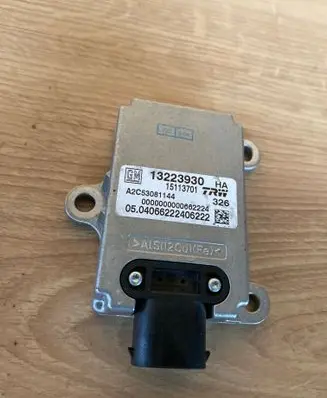 Opel Vectra C ESP acceleration yaw rate sensor 15113701 A2C53081144