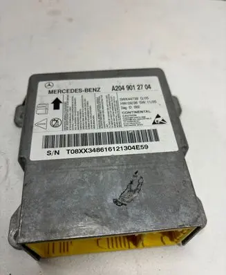 Mercedes-Benz C W204 Airbag control unit/module A2049012704 5WK44739