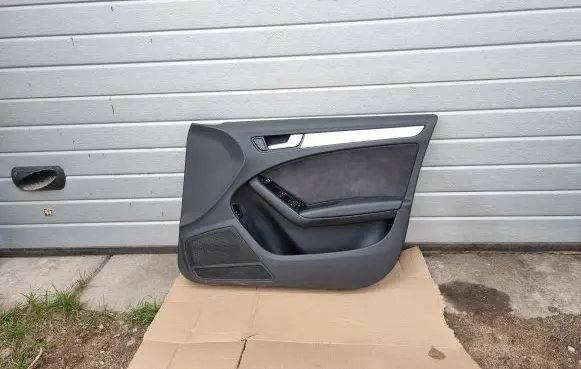 Front door card panel trim