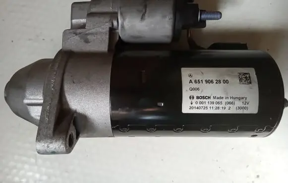 Mercedes-Benz E W212 Starter motor A6519062800