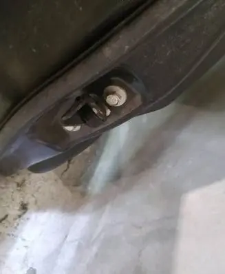 Honda FR-V Front door check strap stopper 