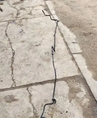 Porsche Cayenne (92A) Fuel line pipe 7P0201215B
