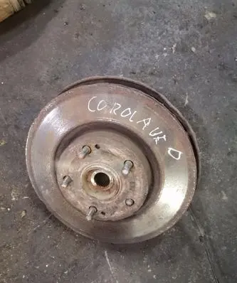 Toyota Corolla Verso AR10 Front wheel hub spindle knuckle