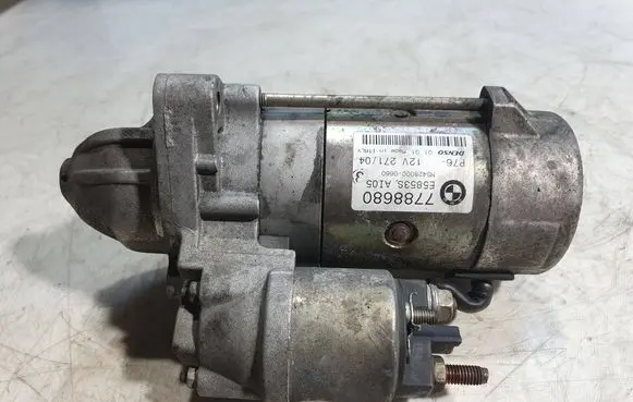 BMW 5 E60 E61 Starter motor 7788680 E5853S MS4280000660