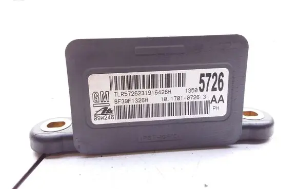 Opel Insignia A ESP acceleration yaw rate sensor 13505726 BF39F1326H 10170107263