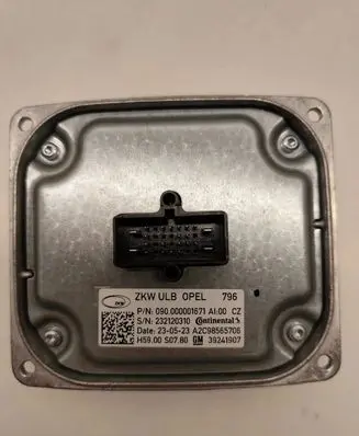 Opel Astra L Xenon control unit/module 39241907 090000001671