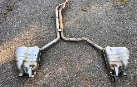 Audi A6 S6 C7 4G Muffler/silencer 8K0253611R 8K0253611Q