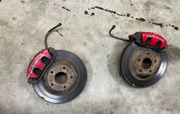 Chevrolet Corvette C5 Brake discs and calipers set 