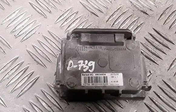 Citroen C5 Xenon control unit/module 89034934