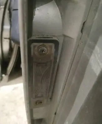 Opel Zafira A Number plate light 