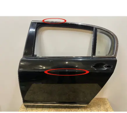 Bentley Continental Rear door 3W5868027A 43R000100