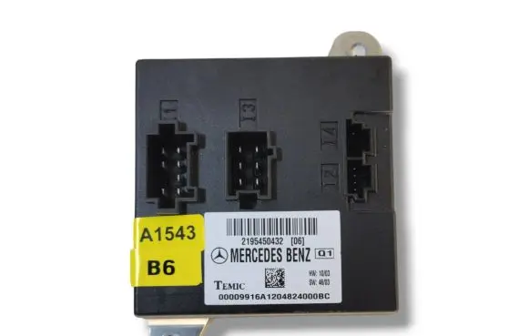 Mercedes-Benz CLS C219 Comfort/convenience module 2195450432 00009916A1