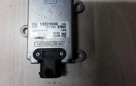 Cadillac BLS ESP acceleration yaw rate sensor 13223930
