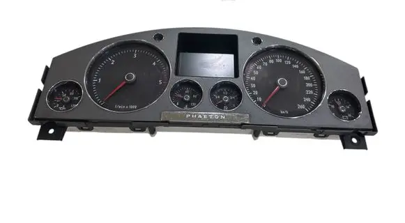 Volkswagen Phaeton Speedometer (instrument cluster) 0263661024 5204000049 3D0920885P
