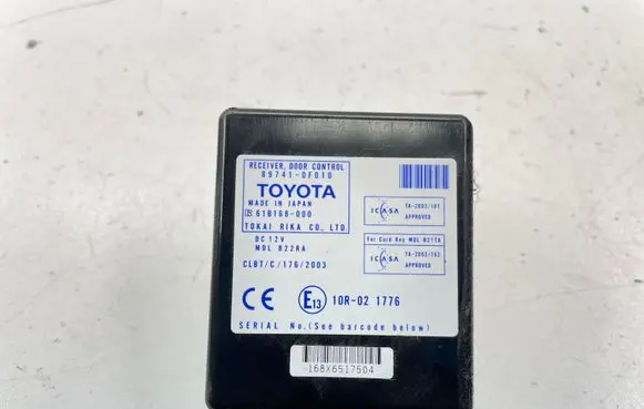 Toyota Corolla Verso AR10 Other control units/modules 897410F010 10R021776