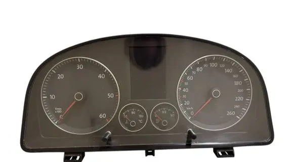 Volkswagen Touran I Speedometer (instrument cluster) 1T0920871A V0020000 VWZ7Z0D0166665