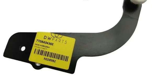 Volkswagen Multivan T7 Sliding door upper roller guide/hinge 7T0843436E