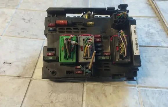 Peugeot 206 BSM Control unit 9650664180 31522477